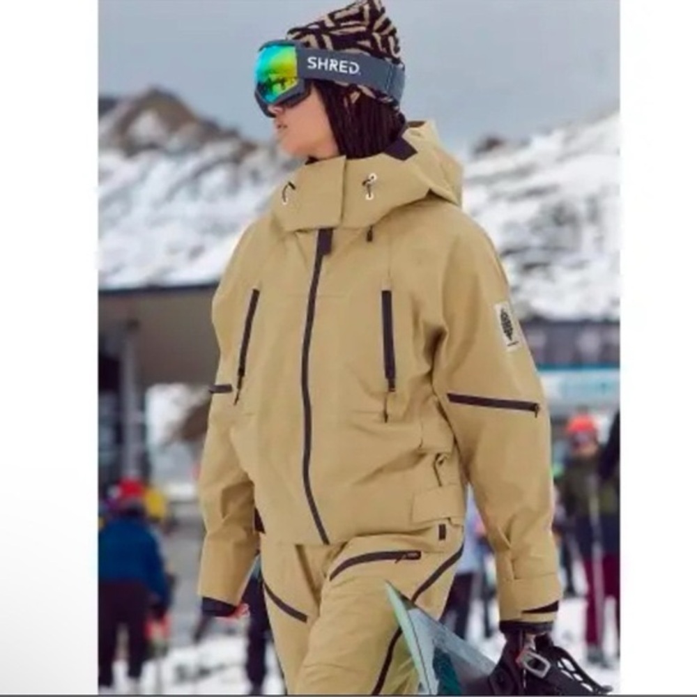 Free People FP Movement Zephyr Ski Shell Packable Jacket
